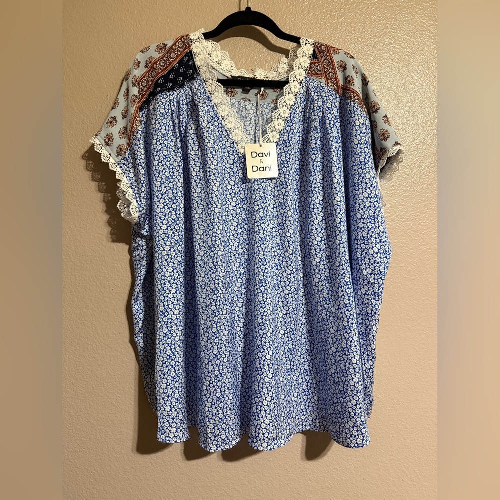 Davi & Dani top 3xl NWT